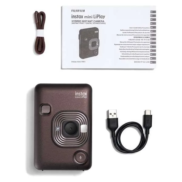 Fotoaparat Fujifilm Instax Mini Liplay Deep Bronze — Fotoaparat, Bakı (3)