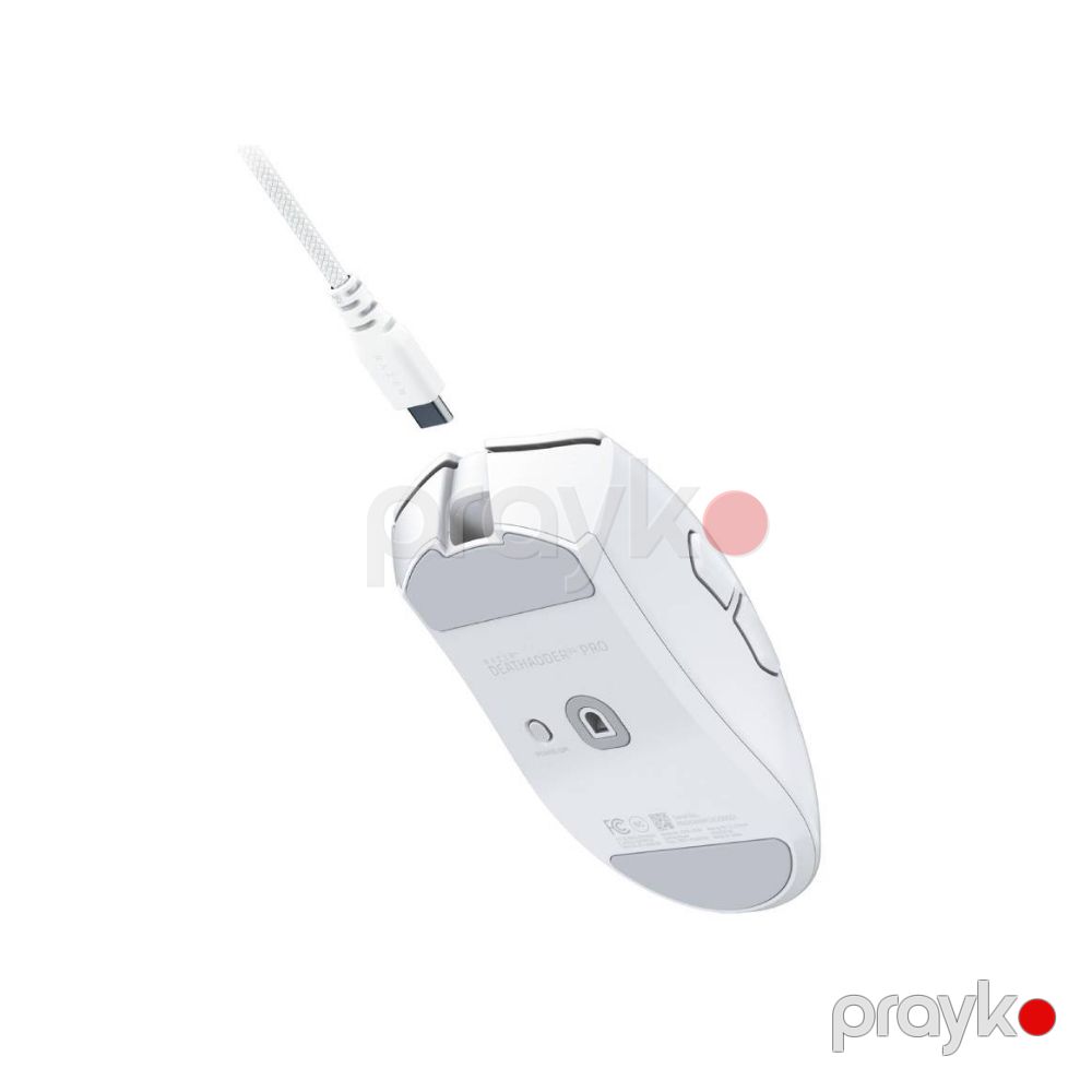 Razer Mouse DeathAdder V4 Pro Gen-2, RGB, Usb-a/wl/bt, white (RZ01-05330200-R3G1) — Klaviaturalar və siçanlar, Bakı (3)