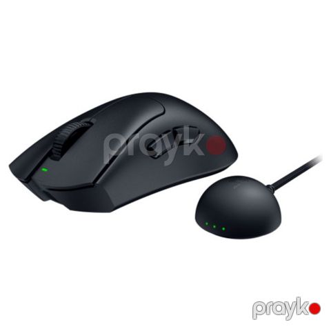 Razer Mouse DeathAdder V4 Pro Gen-2, Usb-a/wl, black (RZ01-05330100-R3G1) — Pctech — Klaviaturalar və siçanlar