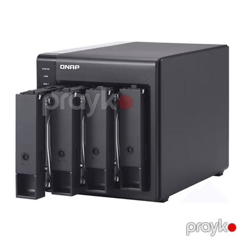 Qnap 4 Bölməli Sata HDD USB Type-C Xarici Raıd Korpusu (TR-004) — Bakı