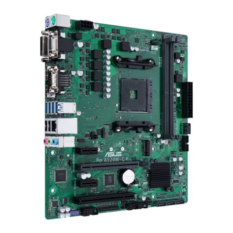 Ana plata ASUS Pro A520M-C Iı/csm Motherboard AM4 (A520M-C II) — Bakı