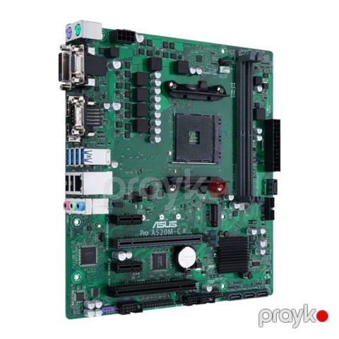 Ana plata ASUS Pro A520M-C Iı/csm Motherboard AM4 (A520M-C II) — Bakı