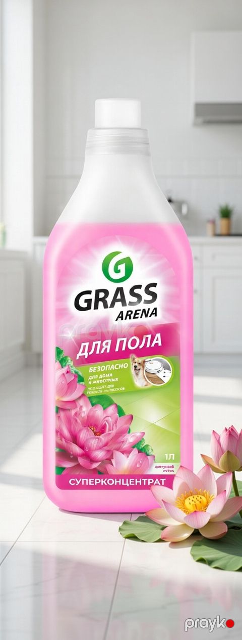 Döşəmə üçün vasitə Grass Arena Çiçəklənən şanagüllə 1 l — Bakı