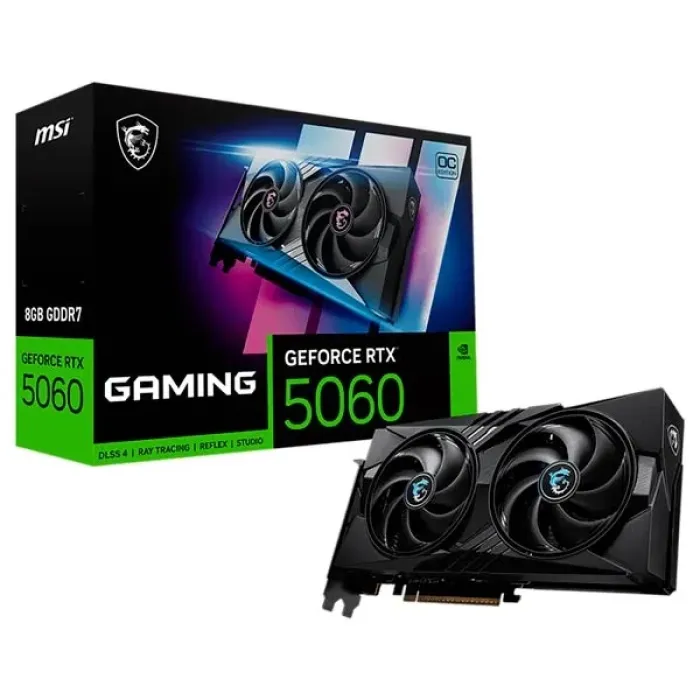 MSI GeForce RTX 5060 Gamıng OC 8G Videokart — Bakı