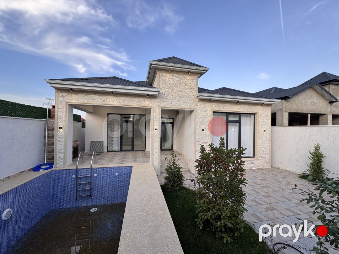 Satılır 4 otaqlı həyət evi/bağ evi 140 m² — Ev, villa, Bakı (3)