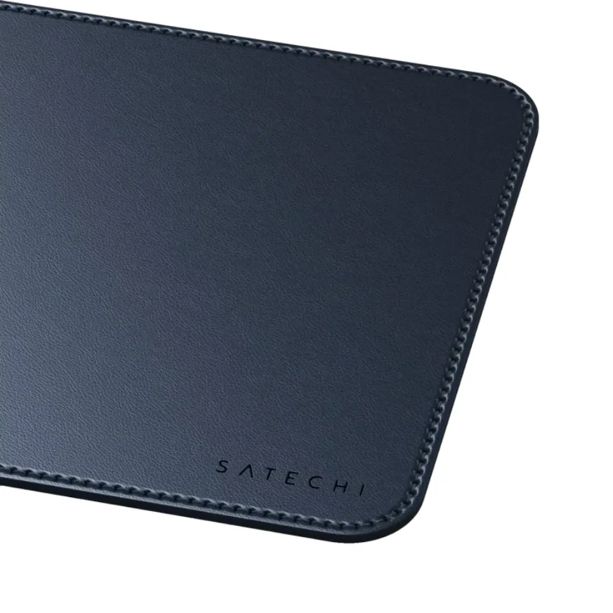 Mouse altligi Satechi Vegan-Leather Premium Mouse Pad Blue — Mallar, Bakı (5)