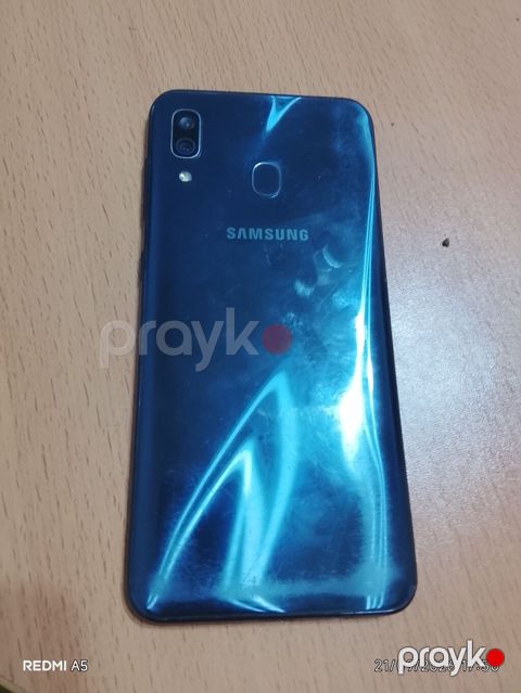 Samsung Galaxy A30, rəng - Mavi, İki sim kartlı — Bakı