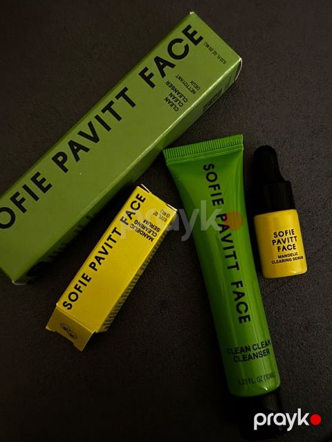Sofie Pavitt Face dəriyə qulluq dəsti Məhsullar: - Clean Clean — Qobu