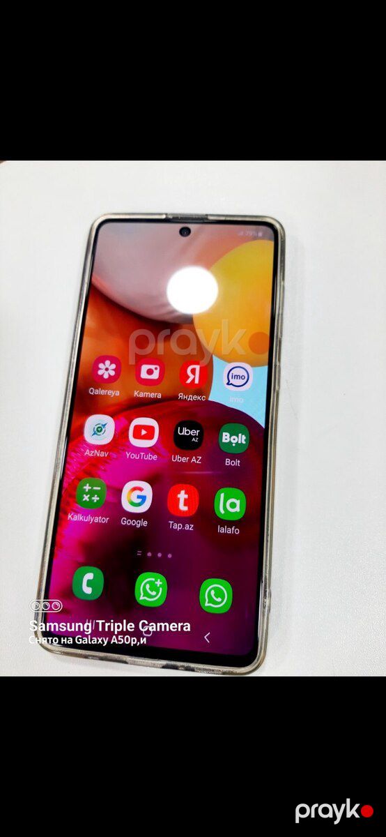 Samsung Galaxy A71 Prism Crush Black 128GB/8GB — Smartfonlar, Bakı (3)