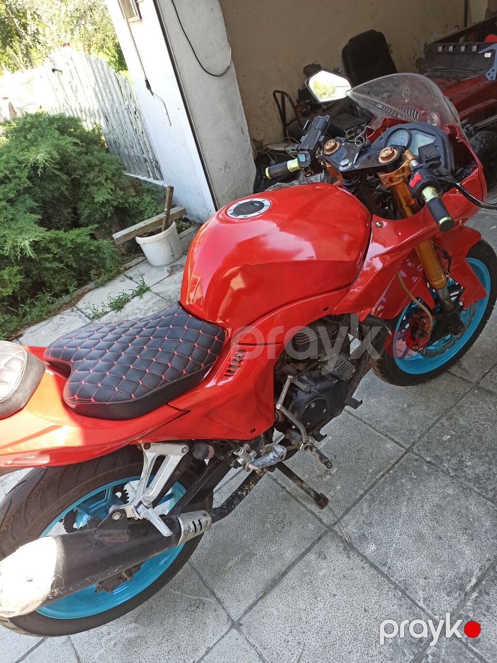 Falcon 250 cc sport ideal vəziyyətdədir sənədsiz satılır — Motosikletlər, Bakı (3)