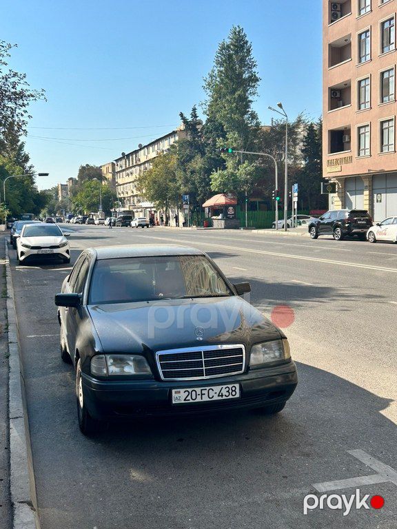 Mercedes C 200, 2.0 L, 1994 il, 337 000 km — Avtomobillər, Bakı (6)
