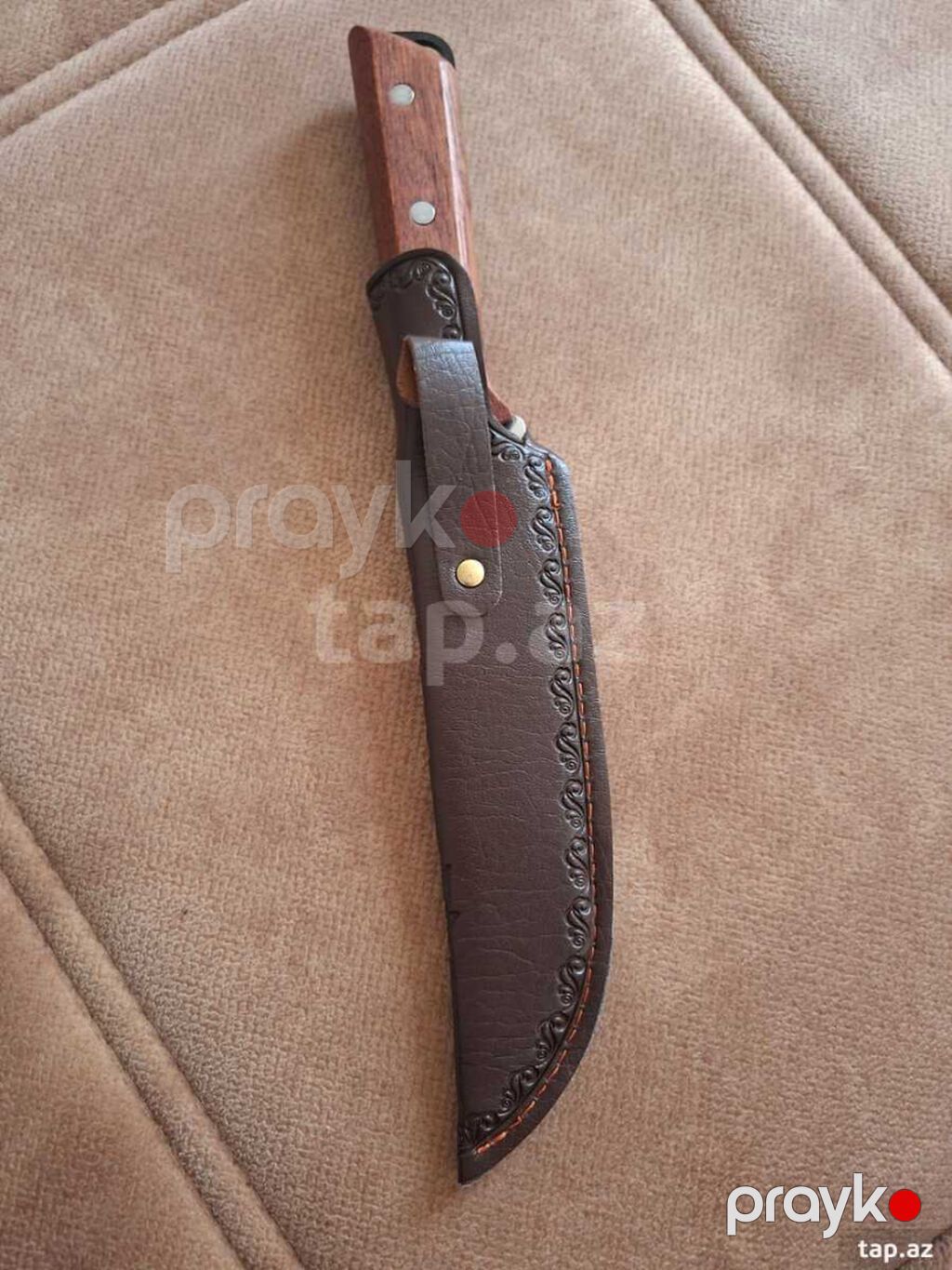 ŞEF bıçağı – KingGary Kitchen Knife + dəri qab Marka/model: KingGary — Bıçaqlar və doğrama taxtaları, Bakı (5)