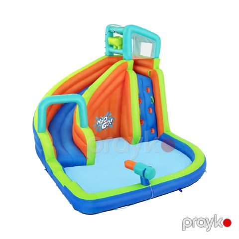 Su oyun mərkəzi Supertoys Aquapark Bestway 53408, 1130 L, rəngbərəng — Bakı
