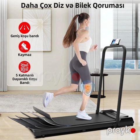 Ev Tipi Qaçış Trenajoru Xüsusiyyətlər: - Geniş qaçış bandı: 1050 — Bakı