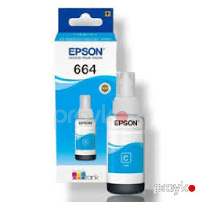 Epson 101 EcoTank C C13T03V24A Cyan Mavi Original Mürəkkəb Şüşəsi — Elektronika, Bakı (2)