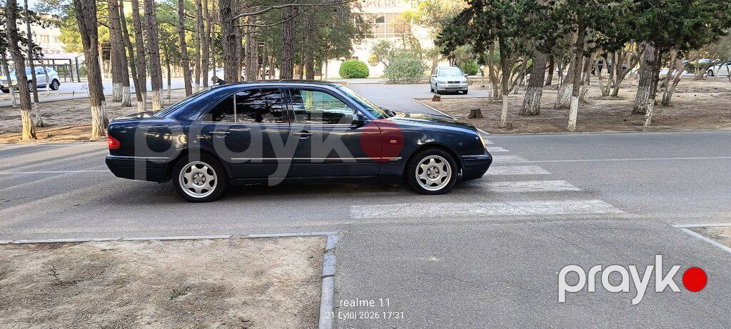 Mercedes E 220, 2.2 L, 1997 il, 350 000 km — Avtomobillər, Sumqayıt (9)
