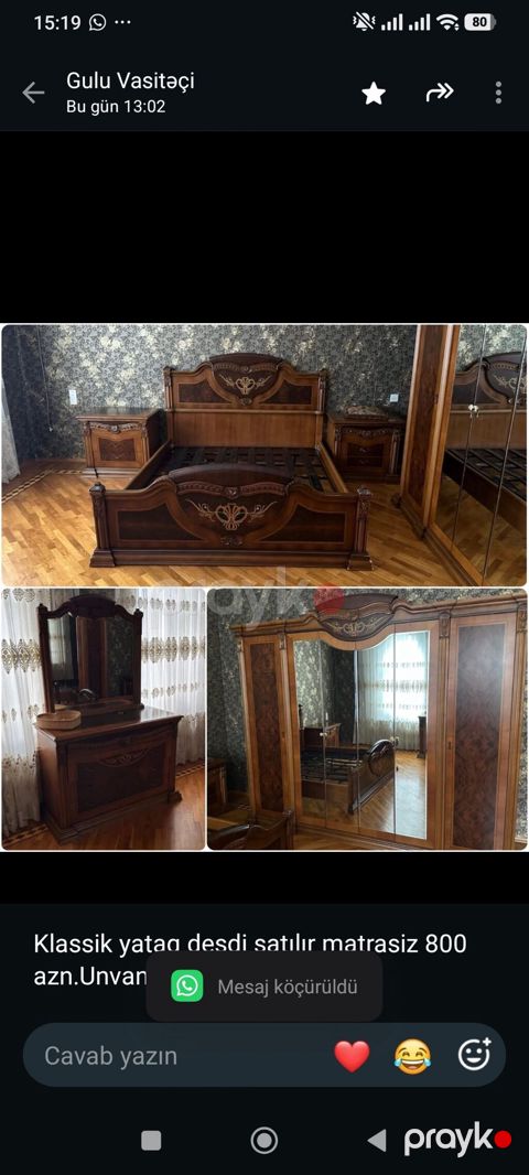 Klassik yataq desdi satılır matrasiz 800 azn.Unvan neftçilər (Gülü) — Bakı