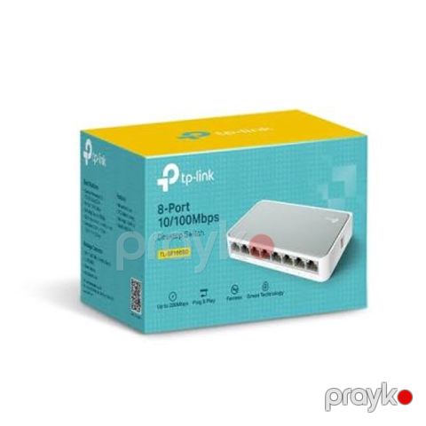 Tp-lınk TL-SF1008D 8 Port 10/100 Mbps Fast Ethernet Desktop Switch — Bakı