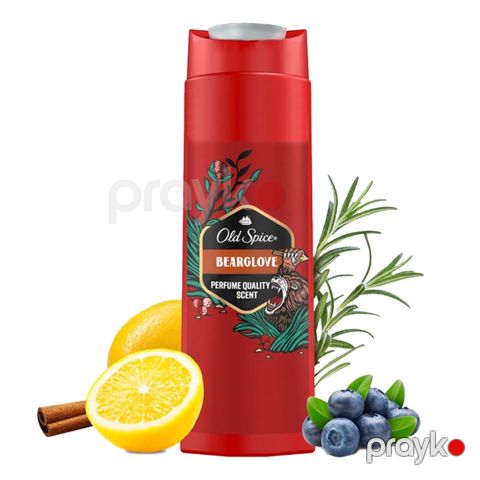Duş üçün gel Old Spice Bear Glove, 400 ml