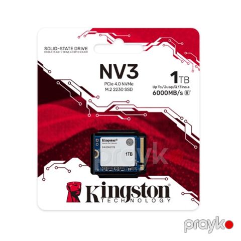 SSD Kingston NV3 1TB M.2 2230 (SNV3SM3/1T0) — Bakı