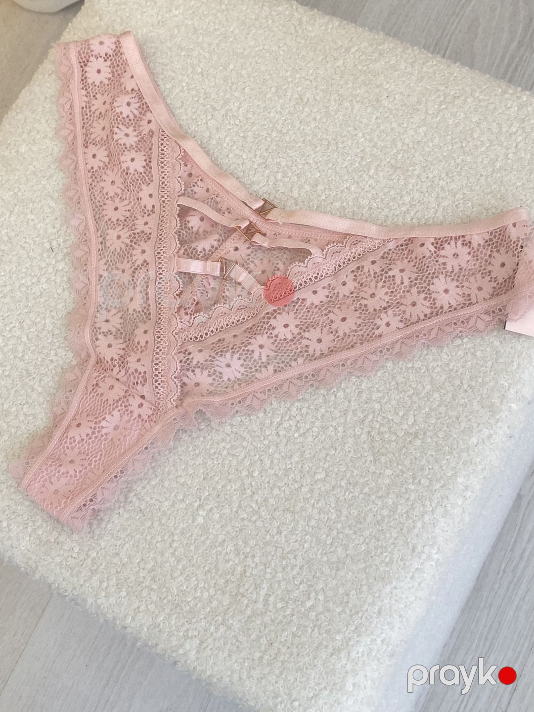 Qadınlar üçün strinqlər 2438689, çəhrayı, neylon, ölçü One size — Mallar, Bakı (3)