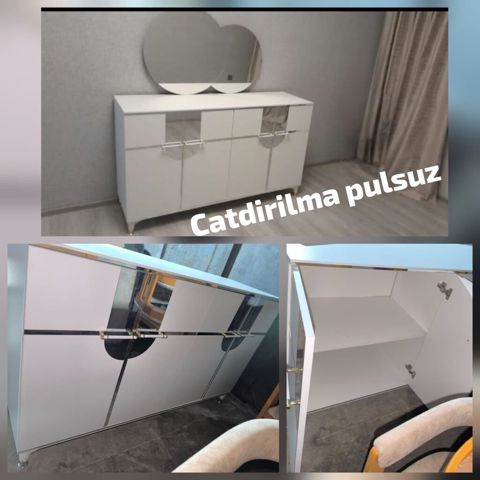Kamod satilir ideal veziyyede catdirilma daxil 140 azn unvan H.Aslanov — Sara — Dressers and nightstands
