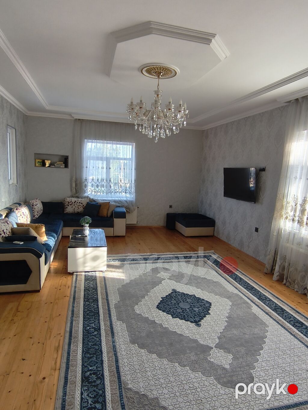 5 otaqlı, 220 kv. m, Orta təmir — Ev, villa, Digah (10)