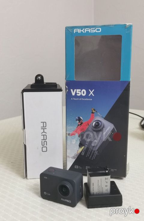Akaso V50 X action kamera Xüsusiyyətlər: - Video: 4K (dama ilə qeyd) — Bakı