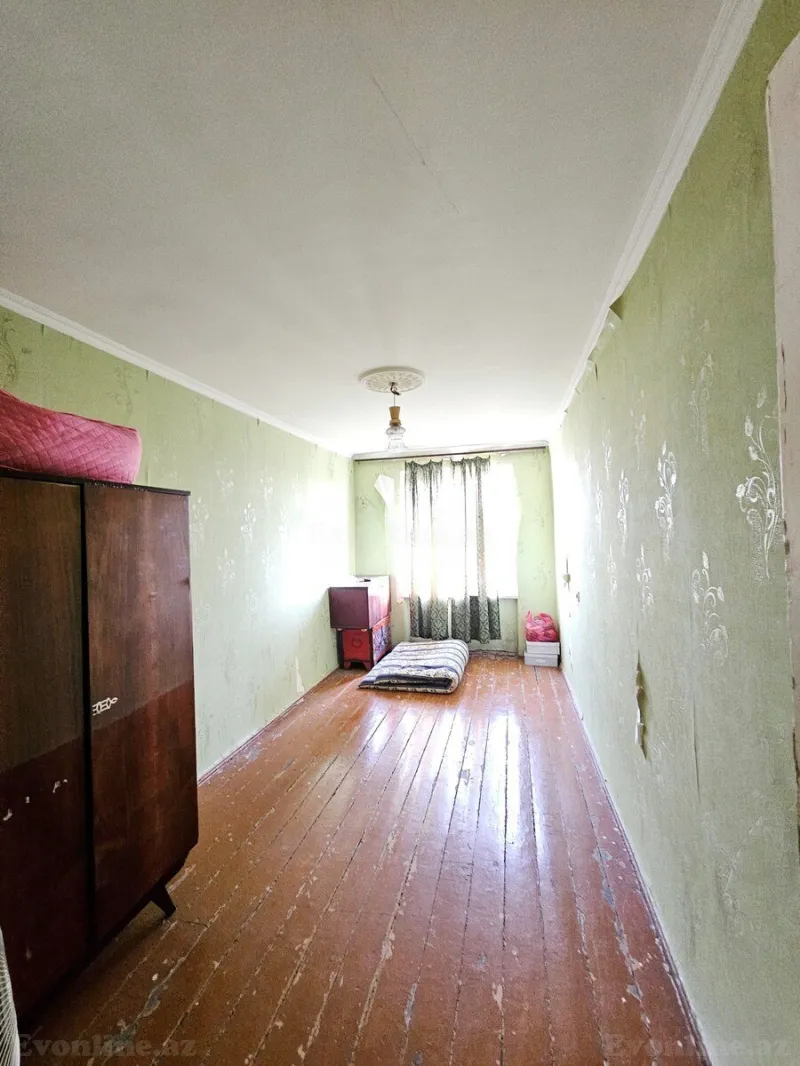 Satılır 3 otaqlı Mənzil Köhnə tikili 75 m² Bakı, Nizami r., Qara Qarayev m — Mənzil, Bakı (5)