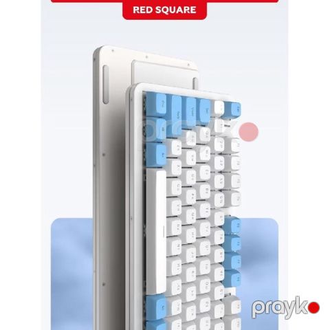 Red Square Alumix TKL SE Cloudy RSQ-20054 g3ms Sapphire Mexaniki Klaviatura — Bakı