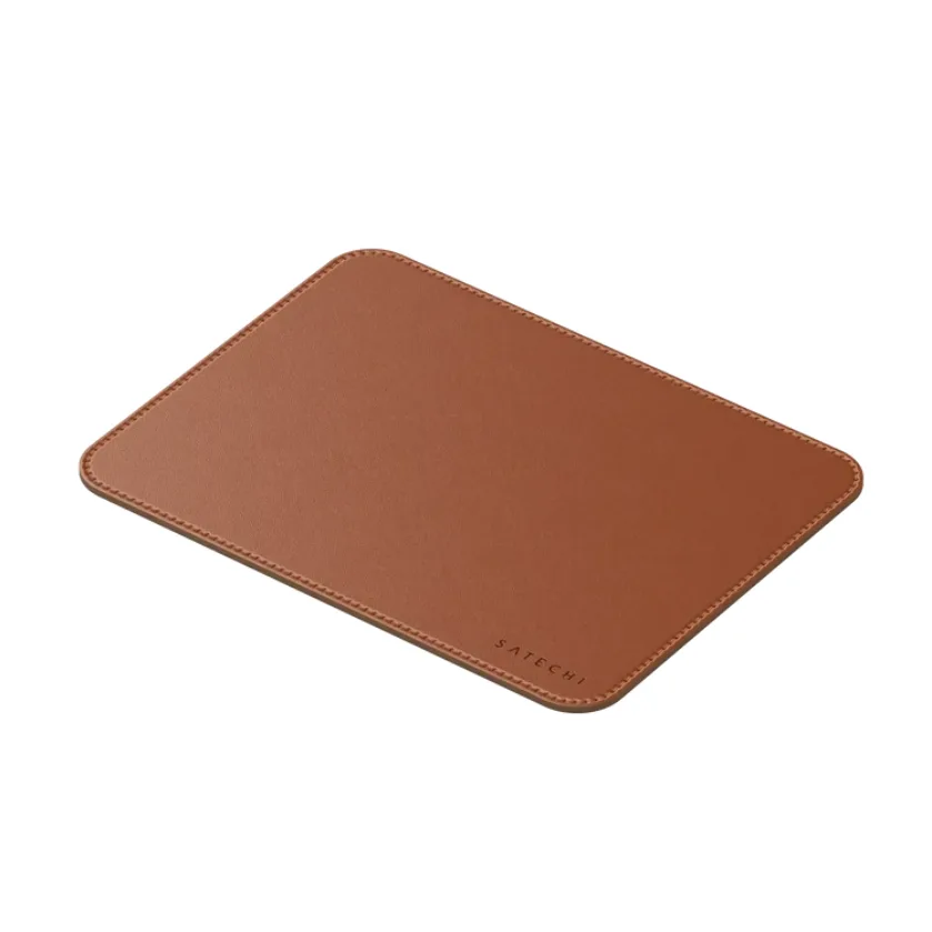 Mouse altligi Satechi Vegan-Leather Premium Mouse Pad Brown — Mallar, Bakı (2)