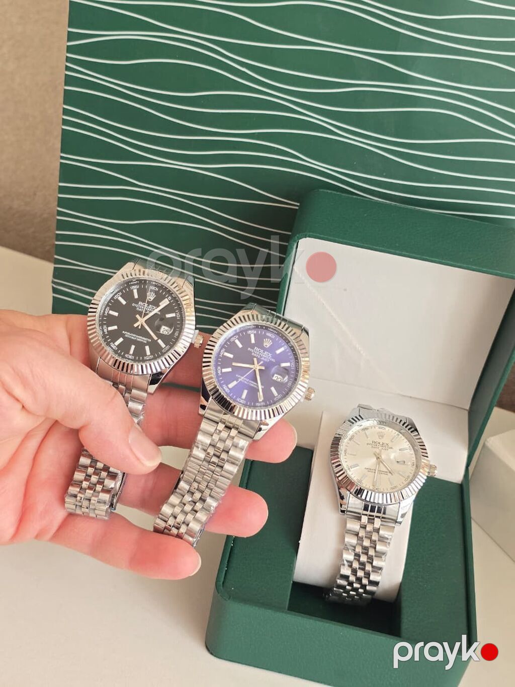 Yeni, Qol saatı, Rolex, rəng - Gümüşü — Qol saatları, Sumqayıt (4)
