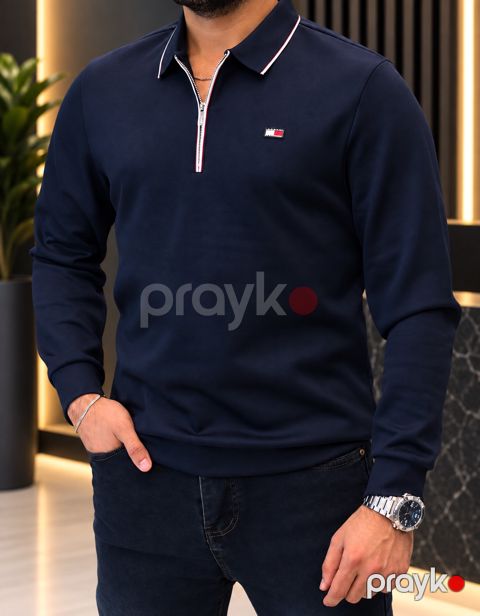 Polo, pambıq, göy, ölçü M — Bakı