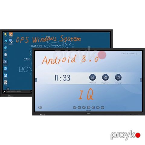 IQTouch Smart Lövhə TE1100 LE065MD 65" 4K UHD Android 11 İnteraktiv Panel — Bakı