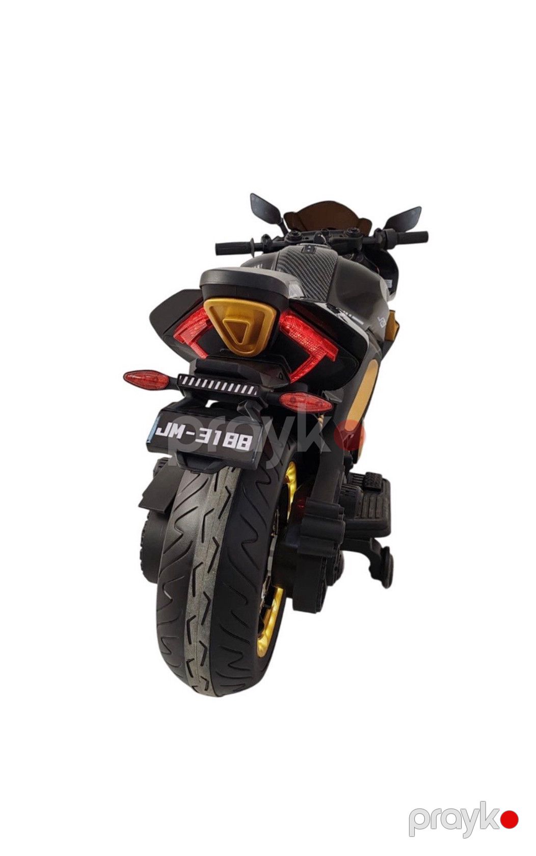 Uşaq eleketrik motosikli RS8, qara, 15 yaşa qədər — Mallar, Bakı (3)