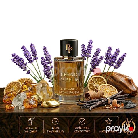 Brend Parfum Libre Vanilla qadınlar üçün ətir suyu 50 ml — Bakı