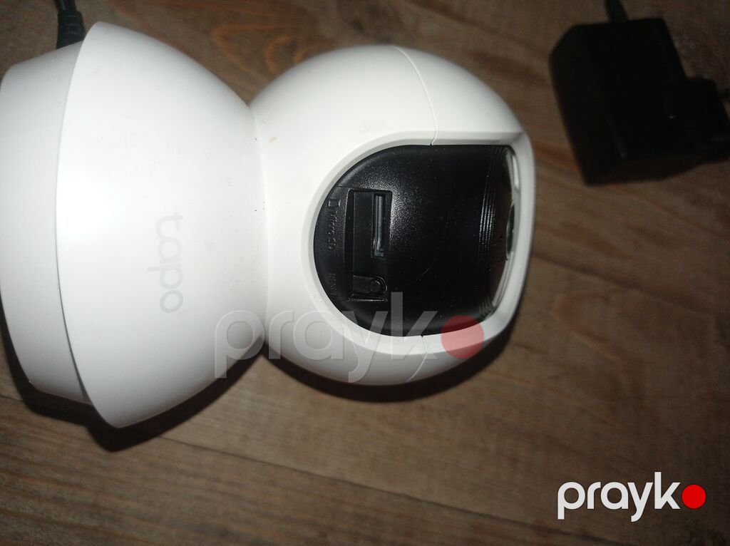 TP-Link Tapo daxili IP kamera (ağ rəng). Dönər konstruksiyalı korpus — Surveillance sistemləri, Digah (3)