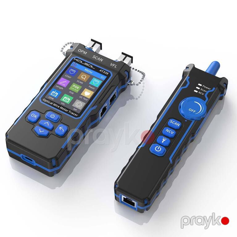 Network Cable Tester LAN RJ45 Optical Wire Meter Power Meter Tester Kolsol NF-8508 — Şəbəkə və server avadanlığı, Bakı (3)