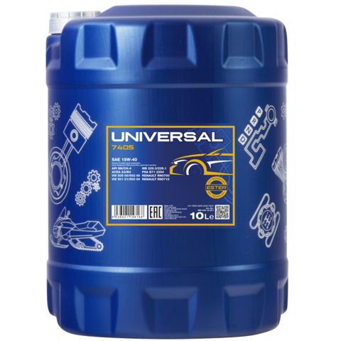 Mühərrik yağı Mannol Universal SAE 15W-40 10L — Bakı