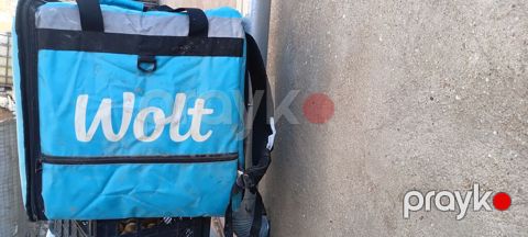 Wolt kuryer çantası – izotermik çatdırılma çantası - Brend: Wolt — Qobu