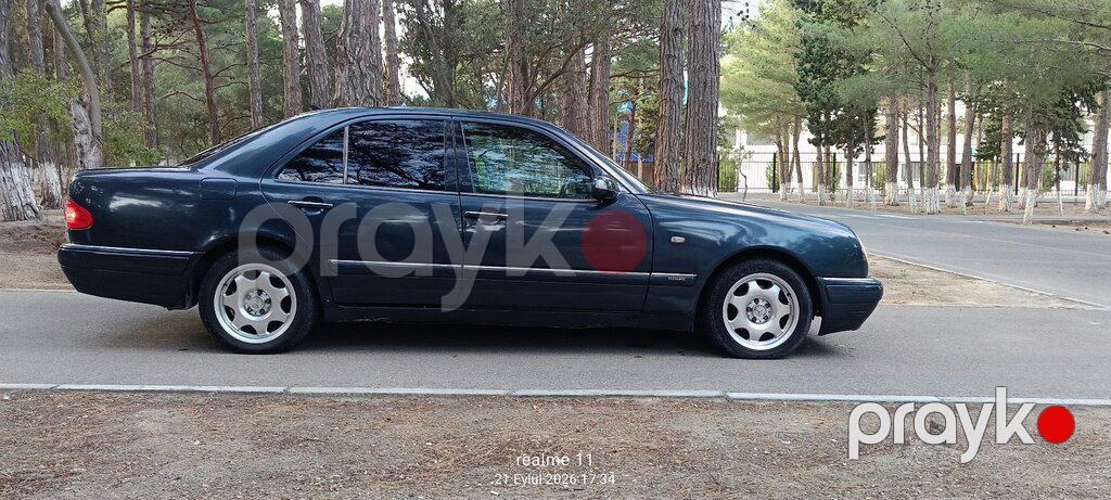 Mercedes E 220, 2.2 L, 1997 il, 350 000 km — Avtomobillər, Sumqayıt (4)