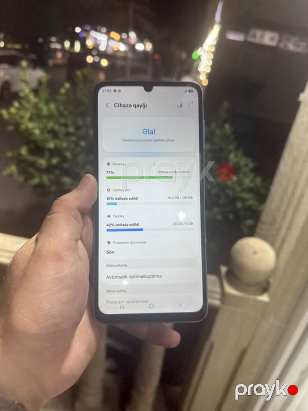 Samsung Galaxy A07, 128 GB, rəng - Bənövşəyi, İki sim kartlı — Samsung, Bakı (4)