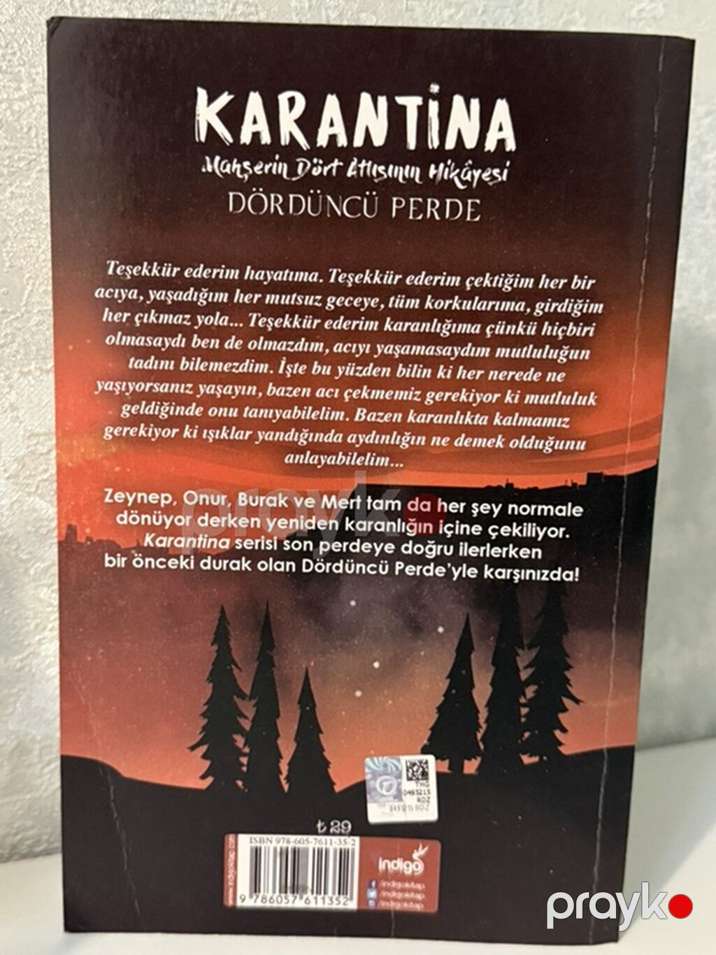 Məhsul: Kitab – “Karantina: Mahşerin Dört Atlısının Hikâyesi — Kitablar, Bakı (2)