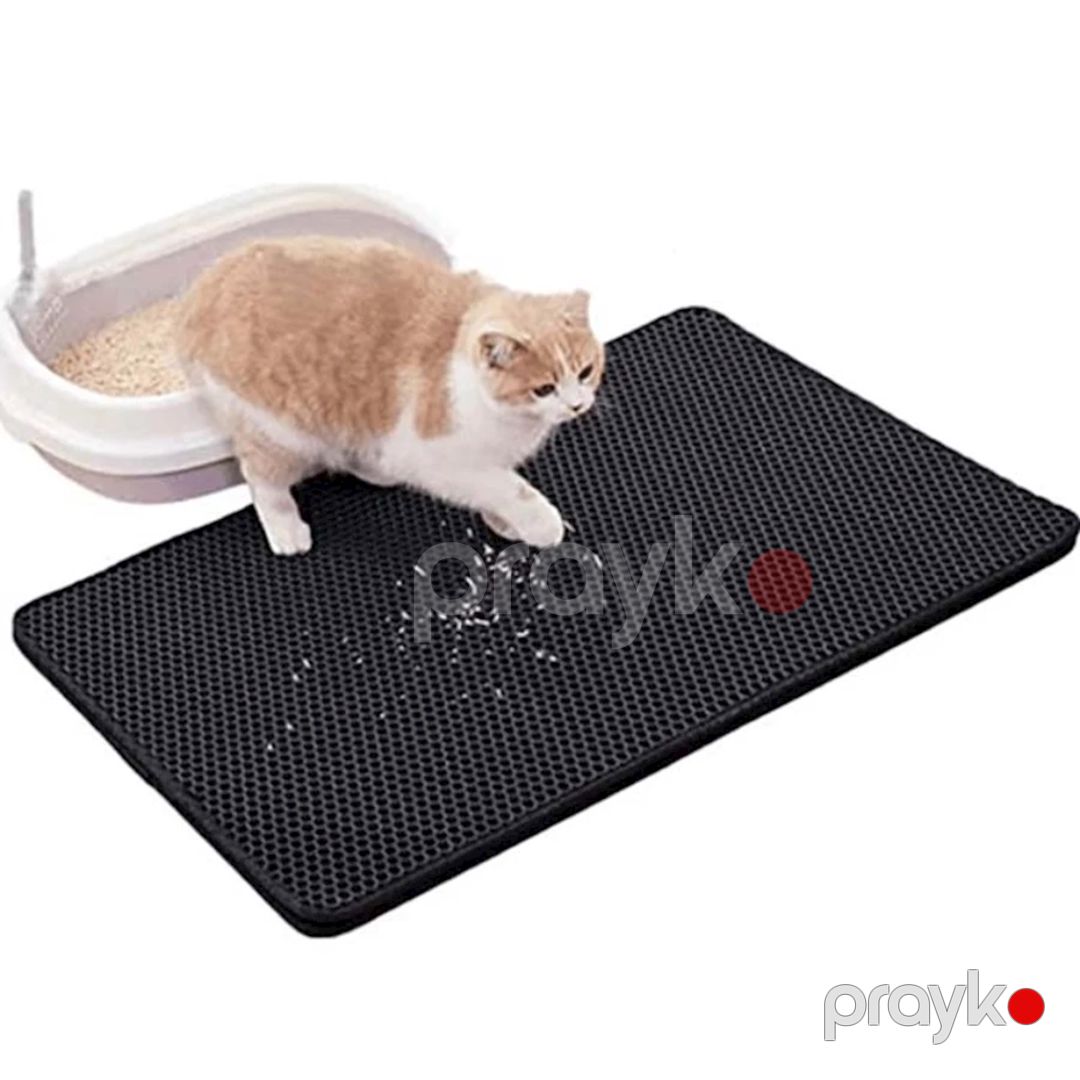Tualet altı xalça pişiklər üçün Zampa, 50x60 sm, qara — Tualetlər, Bakı (2)