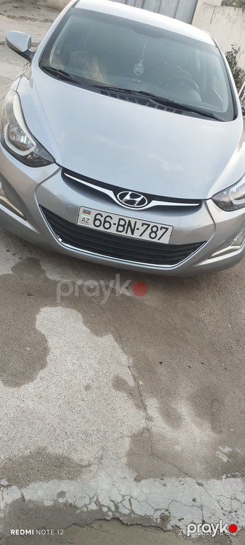 Hyundai Elantra, 1.8 L, 2015 il, 142 000 km — Avtomobillər, Tərtər (2)