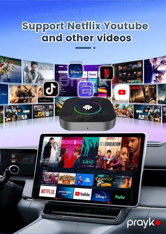 CarlinKit Android Box Applepie AI Box — Ehtiyat hissələri və aksesuarlar, Bakı (11)