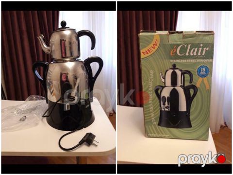 ÉClair Stainless Steel Samovar – elektrikli çay dəsti - Material — Gəncə