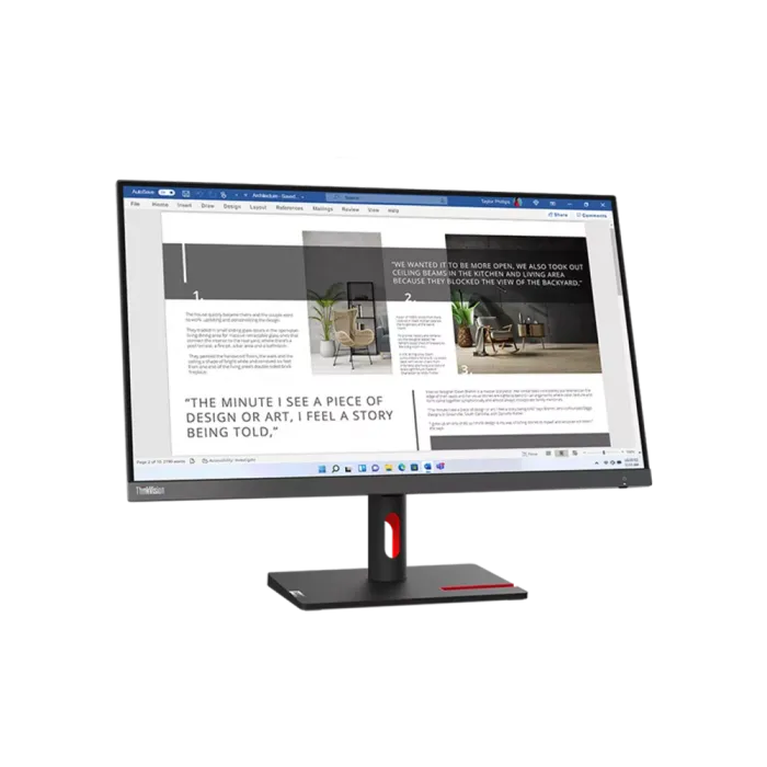 Lenovo ThinkVision S27i-30 63DFKAT4EU 27" FHD IPS 100Hz Business Monitor — Bakı