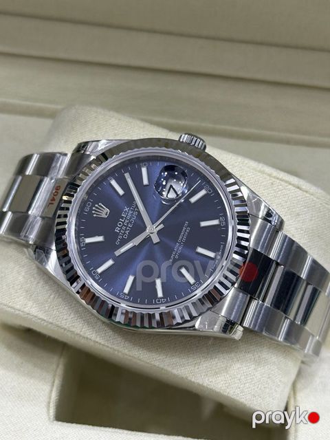 "Rolex Datejust Blue for Men" qol saatı — Shr Lux Saat — Şəxsi əşyalar