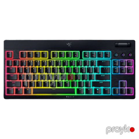 Razer Keyboard mechanical BlackWidow V4 Low-profile TKL HyperSpeed (RZ03-05450100-R3M1) — Pctech — Periferiya cihazları